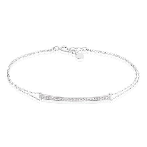 Bracelet Amr Argent Oxyde De Zirconium - Bracelets Femme | Histoire d’Or