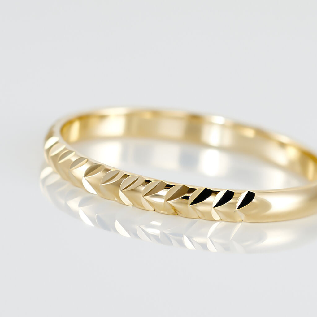 Alliance Calista Diamantee Or Jaune - Alliances Femme | Histoire d’Or