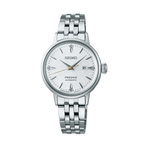 Montre Seiko Presage Cocktail Blanc - Montres Femme | Histoire d&rsquo;Or