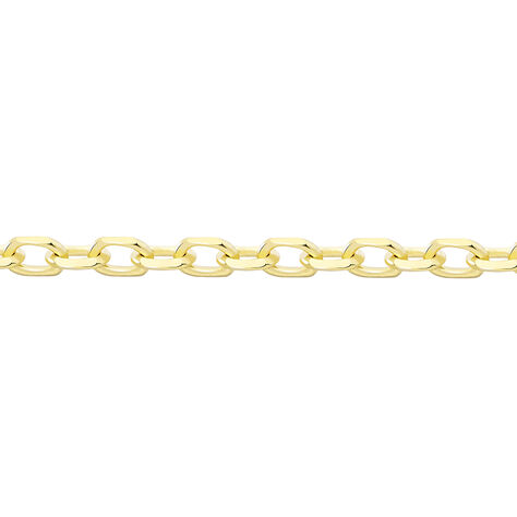 Chaîne Igoa Maille Forçat Diamantee Or Jaune - Chaines Enfant | Histoire d’Or
