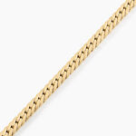Bracelet Or Jaune Izel Maille Anglaise - Bracelets cha&icirc;ne Femme | Histoire d&rsquo;Or