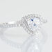 Bague Amantine Argent Blanc Oxyde De Zirconium - Bagues solitaires Femme | Histoire d’Or