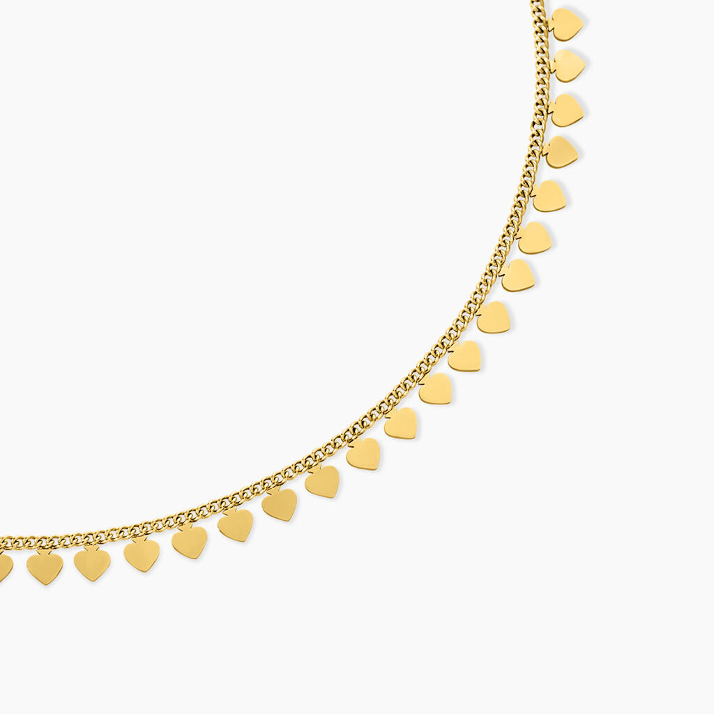 Collier Eva Acier Jaune - F&ecirc;te des m&egrave;res Femme | Histoire d&rsquo;Or