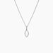 Collier Argent Blanc Oxyde De Zirconium - Colliers fantaisie Femme | Histoire d&rsquo;Or
