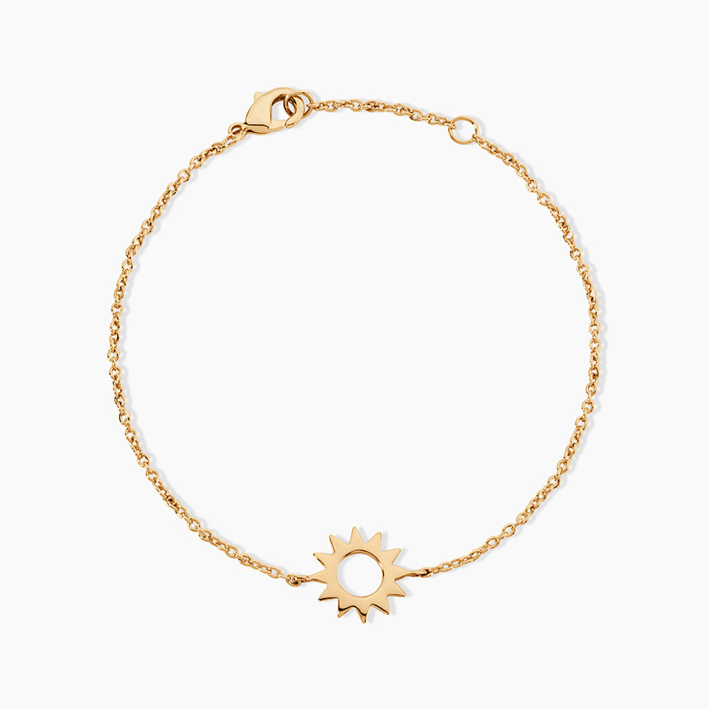 Bracelet Adelinda Plaqu&eacute; Or Jaune - Bijoux sans pierre Femme | Histoire d&rsquo;Or