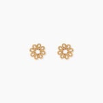 Boucles D'Oreilles Puces Tianna Plaqu&eacute; Or Jaune - Boucles d'oreilles fantaisie Femme | Histoire d&rsquo;Or