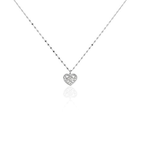 Collier Argent Blanc Souvenirs - Colliers fantaisie Femme | Histoire d’Or