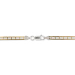 Bracelet Nuriaae Argent Jaune - Bracelets cha&icirc;ne Femme | Histoire d&rsquo;Or