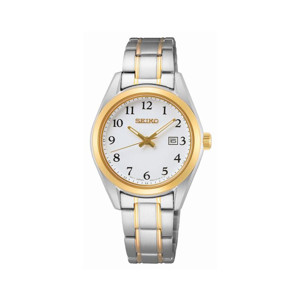 Montre Seiko Classique Blanc - Montres Femme | Histoire d’Or