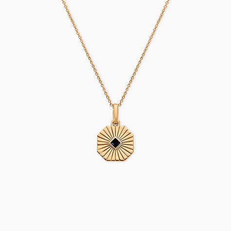 Collier Arlo Plaque Or Jaune Spinelle - Colliers Homme | Histoire d’Or