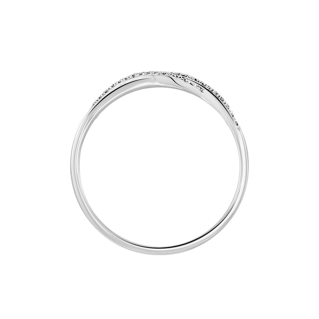 Bague Zinna Or Bicolore Diamant - Bagues avec pierre Femme | Histoire d’Or