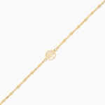 Bracelet Aulnia Argent Dor&eacute; A L'Or 750/1000 - Bijoux sans pierre Femme | Histoire d&rsquo;Or