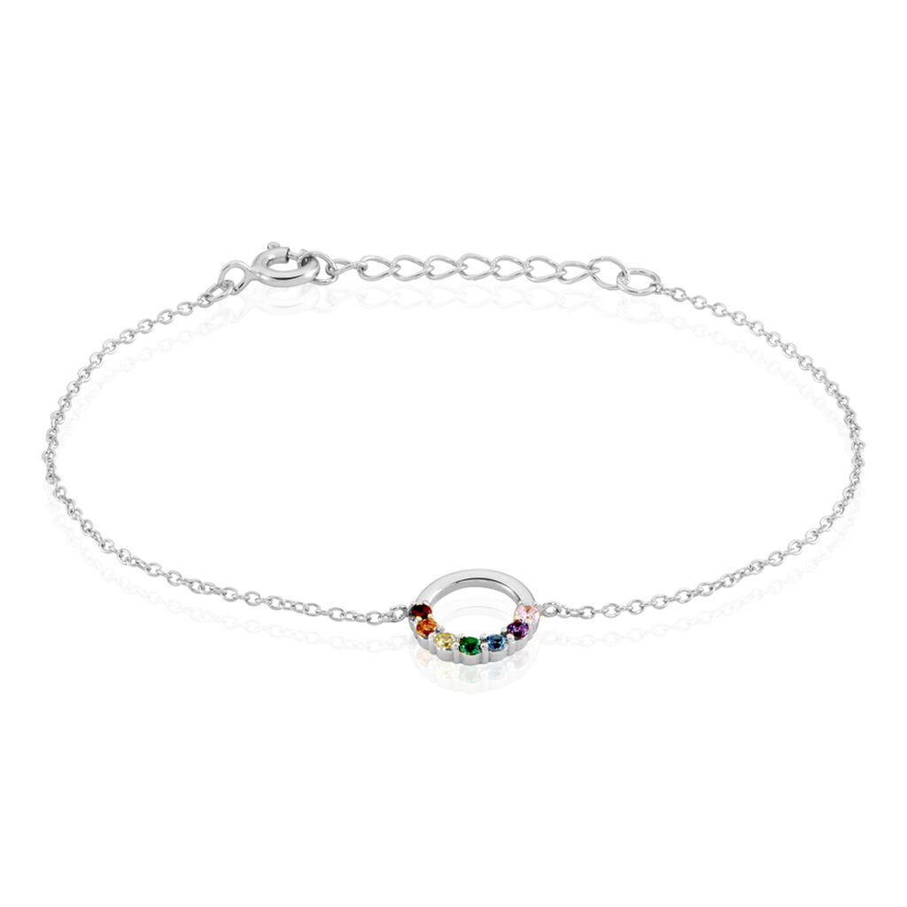 Bracelet Argent Giustino Oxydes De Zirconium - Bracelets Femme | Histoire d’Or