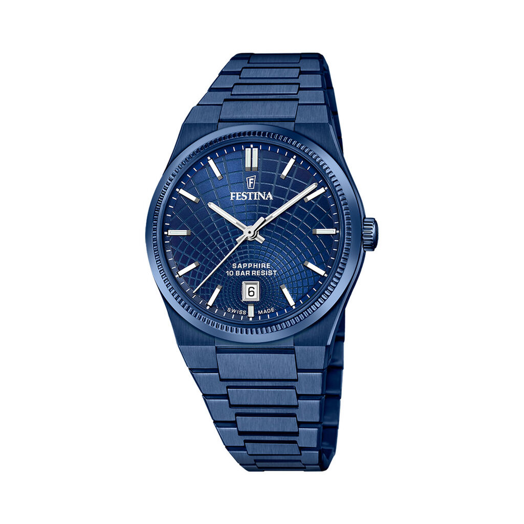 Montre Festina Swiss Made Rive  - Montres suisses Homme | Histoire d&rsquo;Or