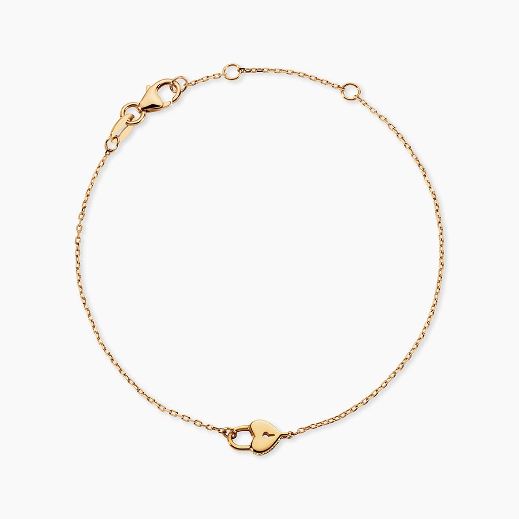 Bracelet Forever Plaqu&eacute; Or Jaune - F&ecirc;te des m&egrave;res Femme | Histoire d&rsquo;Or