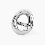 Bague Kelia Acier Blanc - Bagues fantaisie Femme | Histoire d&rsquo;Or