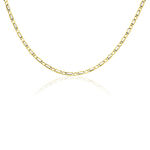 Collier Danae Plaquette Or Bicolore - Chaines Homme | Histoire d&rsquo;Or