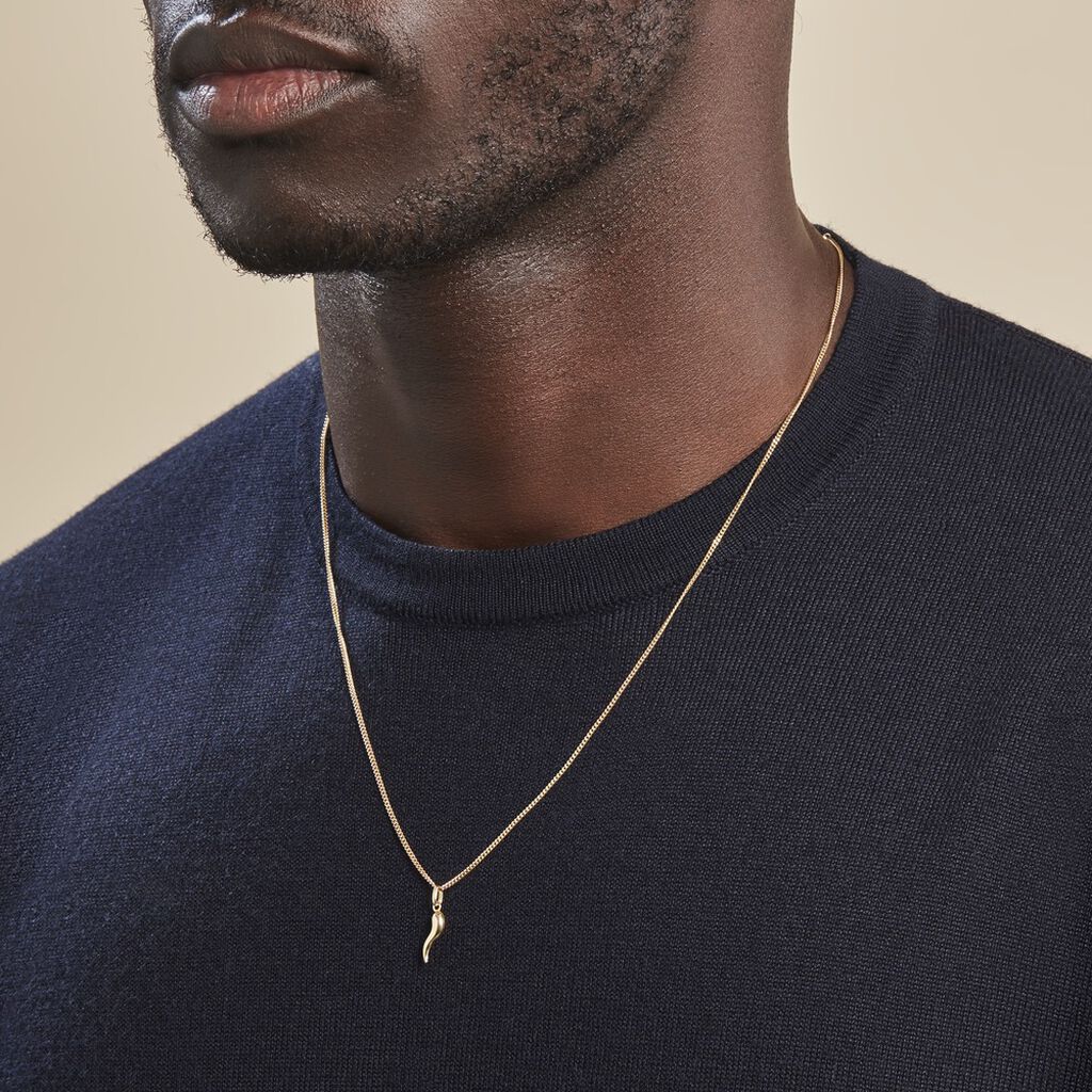 Pendentif Felicette Corne Abondance Or Jaune - Pendentifs Unisex | Histoire d’Or