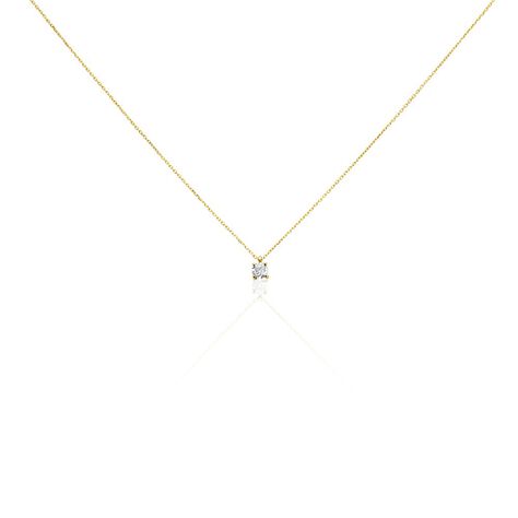 Collier Elfa Or Jaune Diamant - Colliers Femme | Histoire d’Or
