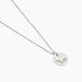 Collier Argent Blanc Pierine Nacre - Ras de cou Femme | Histoire d’Or