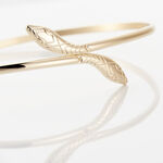 Bracelet Jonc Wandala Plaqu&eacute; Or Jaune - Bracelets Femme | Histoire d&rsquo;Or