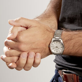 Montre Seiko Classique Blanc - Montres Homme | Histoire d’Or