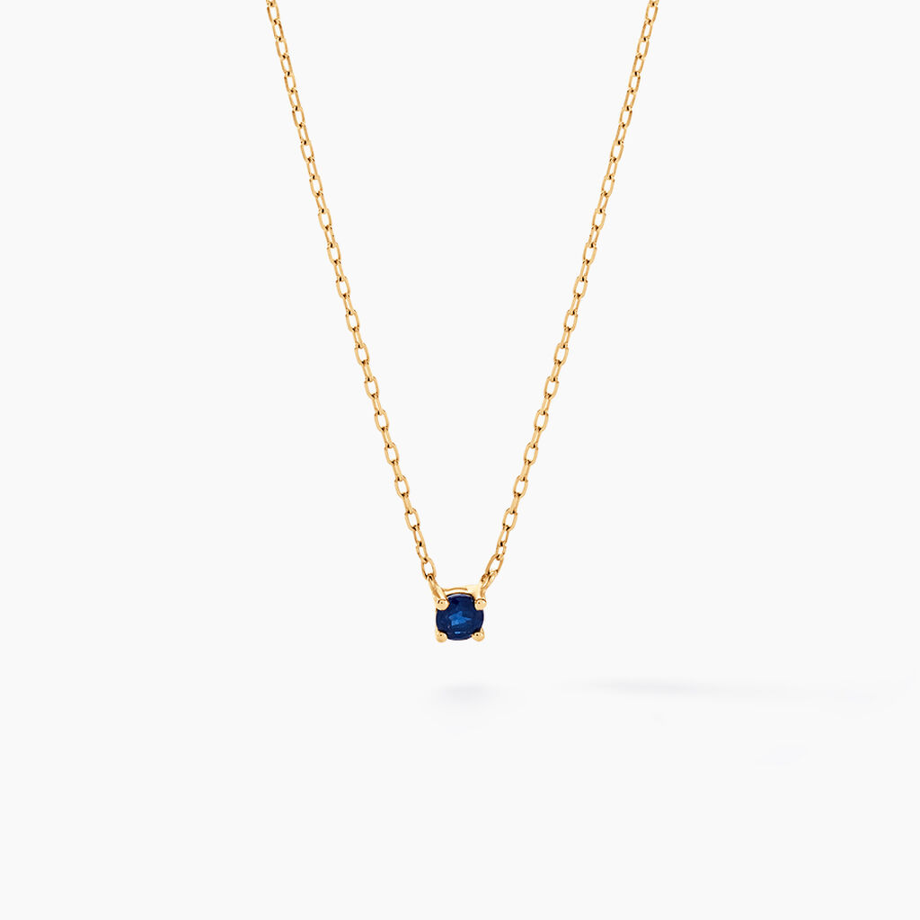 Collier Onora Or Jaune Saphir - Colliers Femme | Histoire d&rsquo;Or