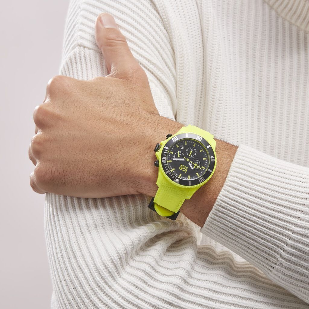 Montre Ice Watch Ice Chrono Noir - Montres Homme | Histoire d’Or