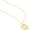 Collier Thallya Or Jaune Oxyde De Zirconium - Colliers Femme | Histoire d&rsquo;Or