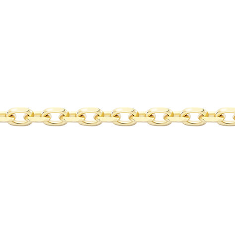 Chaîne Igoa Maille Forçat Diamantee Or Jaune - Chaines Femme | Histoire d’Or