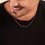 Collier Maille Cameo Or Bicolore - Chaines Homme | Histoire d&rsquo;Or