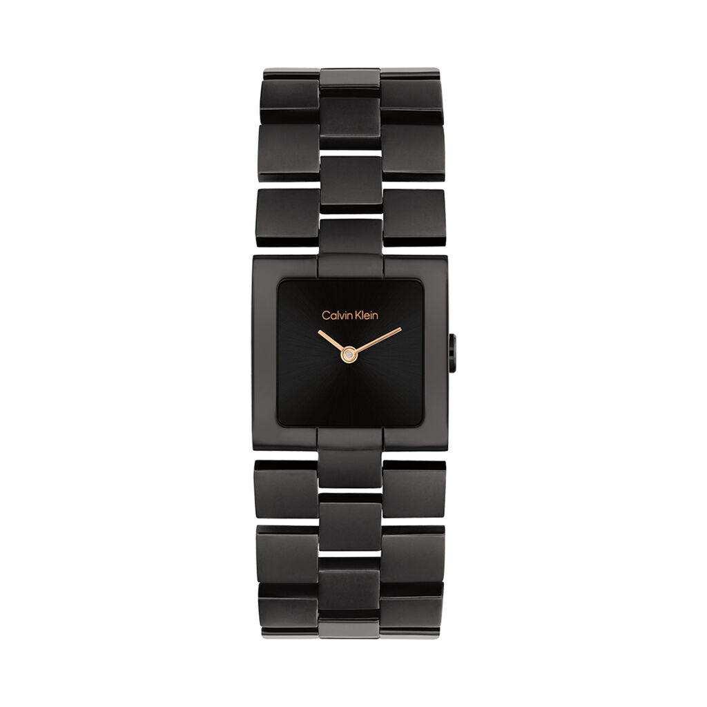 Montre Calvin Klein Ck Meridian Noir - Montres Femme | Histoire d&rsquo;Or