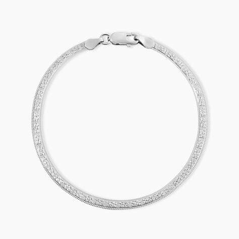 Bracelet Nuriaae Argent Blanc - Bracelets chaîne Femme | Histoire d’Or