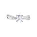 Bague Solitaire Maellyne Argent Blanc Oxyde De Zirconium - Bagues solitaires Femme | Histoire d’Or
