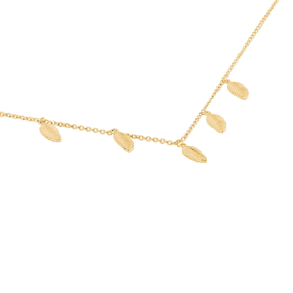 Collier Plaqué Or Jaune Libby - Colliers Femme | Histoire d’Or
