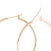 Créoles Ada Lisse Plaqué Or Jaune - Boucles d'oreilles créoles Femme | Histoire d’Or