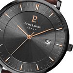 Montre Pierre Lannier Inti Noir - Montres solaires Homme | Histoire d&rsquo;Or