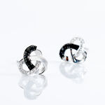 Boucles D'oreilles Puces Constellation Or Blanc Diamant - Clous d'oreilles Femme | Histoire d&rsquo;Or