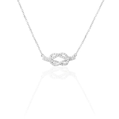 Collier Ondine Or Blanc Diamant - Colliers Femme | Histoire d’Or