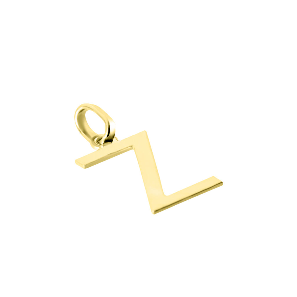 Pendentif Ionia Lettre Or Jaune - Pendentifs Famille | Histoire d’Or