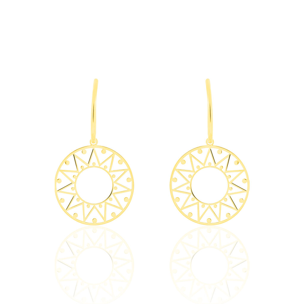 Boucles D'oreilles Pendantes Florent Or Jaune - Boucles d'oreilles pendantes Femme | Histoire d’Or