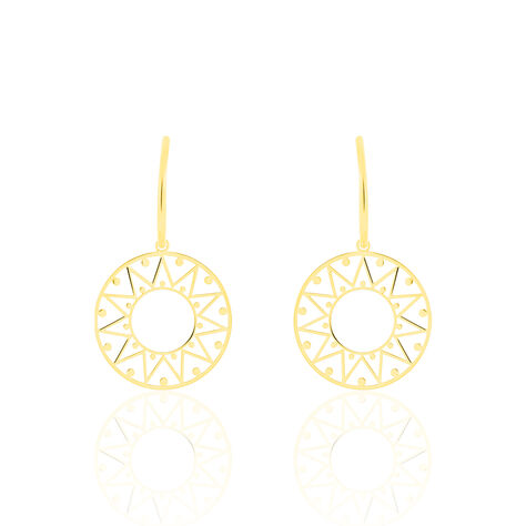 Boucles D'oreilles Pendantes Florent Or Jaune - Boucles d'oreilles pendantes Femme | Histoire d’Or
