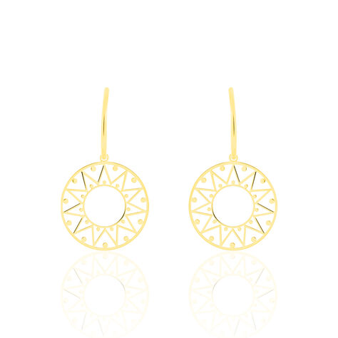 Boucles D'oreilles Pendantes Florent Or Jaune - Boucles d'oreilles pendantes Femme | Histoire d’Or