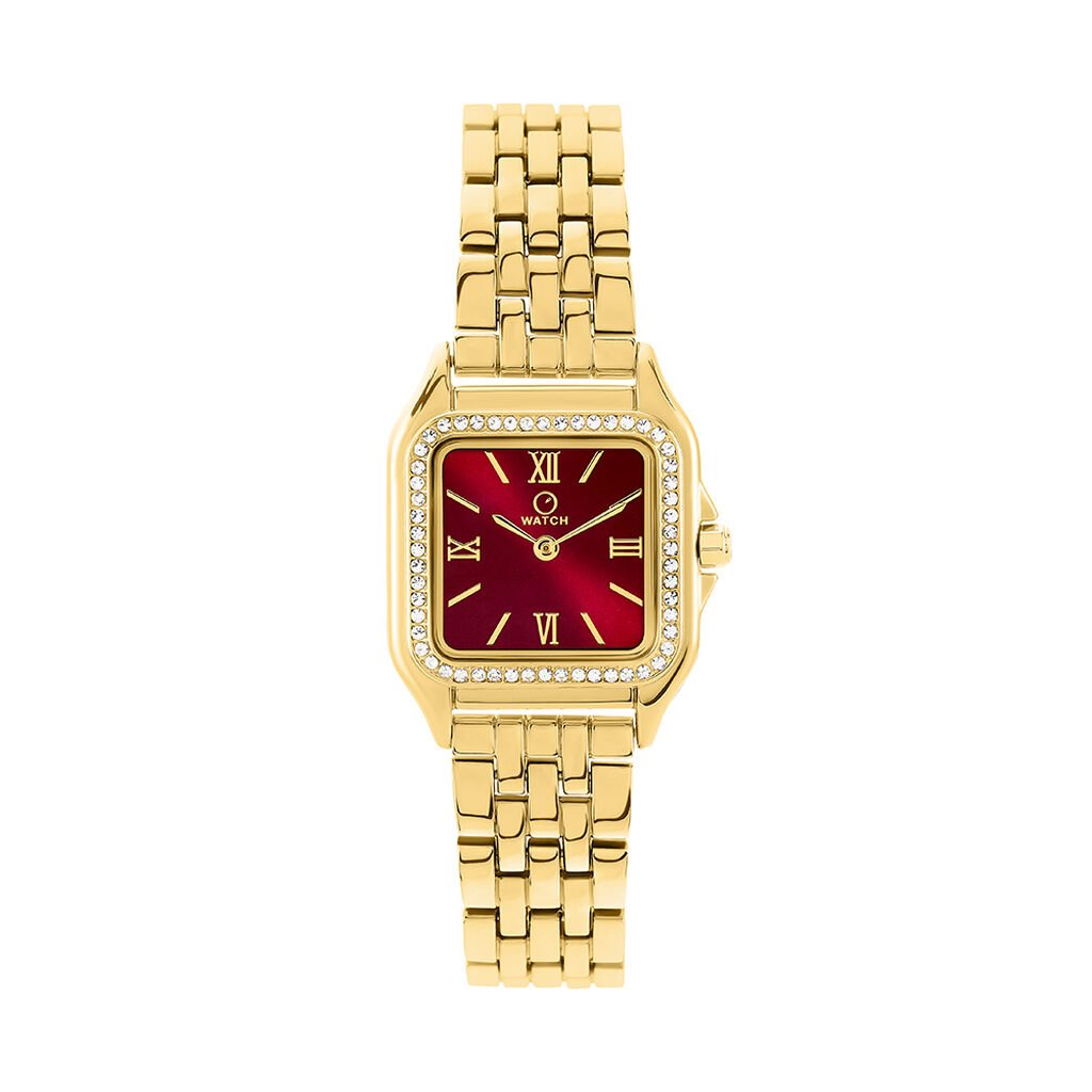 Montre O Watch Iconic Bordeaux - Montres Femme | Histoire d’Or