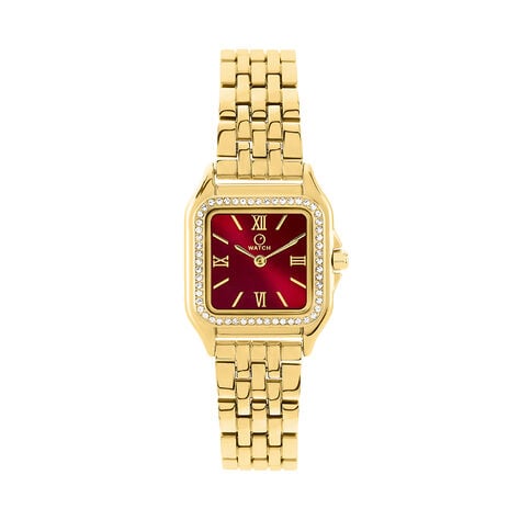 Montre O Watch Iconic Bordeaux - Montres Femme | Histoire d’Or
