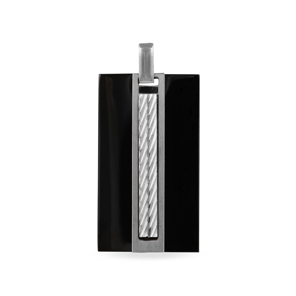 Pendentif acier homme clearance