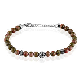 Bracelet Boules Acier Gris Labhras - Bracelets fantaisie Homme | Histoire d’Or