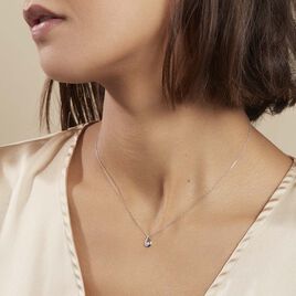 Collier Purete Or Blanc Diamant - Colliers Femme | Histoire d’Or