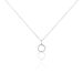 Collier Grâces Argent Blanc Oxyde De Zirconium - Colliers fantaisie Femme | Histoire d’Or