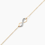 Bracelet Lyana Infini Diamante Or Jaune - Bracelets Femme | Histoire d&rsquo;Or